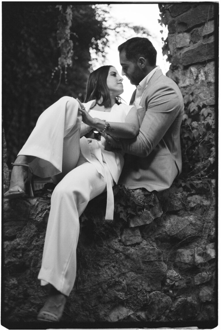 fotografía analógica de boda